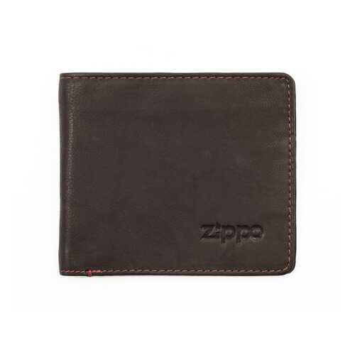 Портмоне Zippo, цвет коричневый, натуральная кожа, 11?1,5?10 см в FiNN FLARE