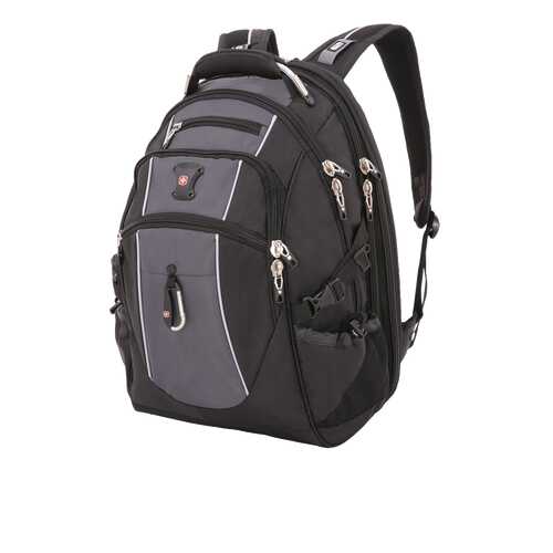 Рюкзак SwissGear Scansmart III SA 6677204410 черный/серый 38 л в FiNN FLARE