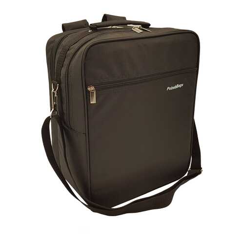 Рюкзак-трансформер для ручной клади Pobedabags 36x30x27 черный в FiNN FLARE