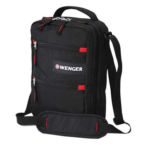 Сумка Wenger 18262166 Mini Vertical Boarding Bag черная в FiNN FLARE