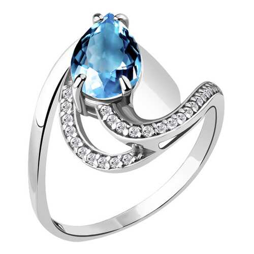 Кольцо женское Aquamarine 6579105А.5 р.18.5 в FiNN FLARE