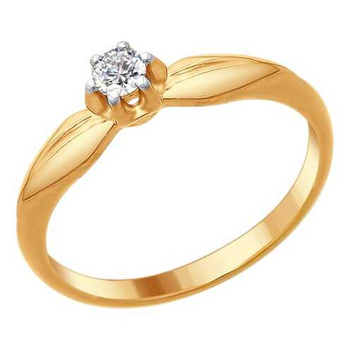 Кольцо женское SOKOLOV из серебра со Swarovski Zirconia 89010087 р.17 в FiNN FLARE