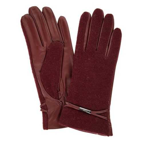 Перчатки женские Eleganzza IS0150 бордовые 7 в FiNN FLARE