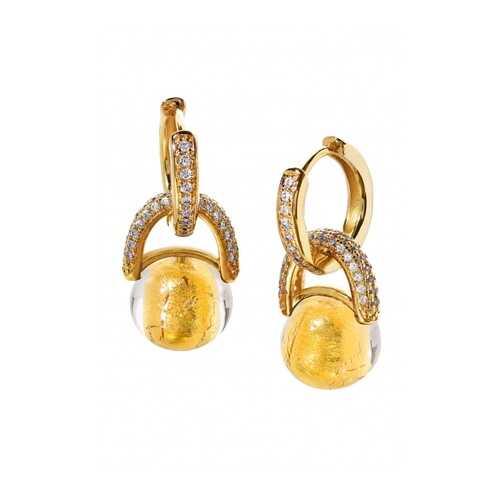 Серьги Bottega Murano 09030400 золотистые в FiNN FLARE