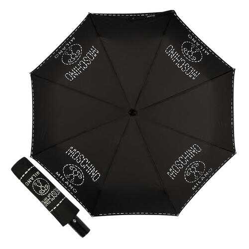 Зонт-автомат Moschino 8012-OCA Stitches Black в FiNN FLARE