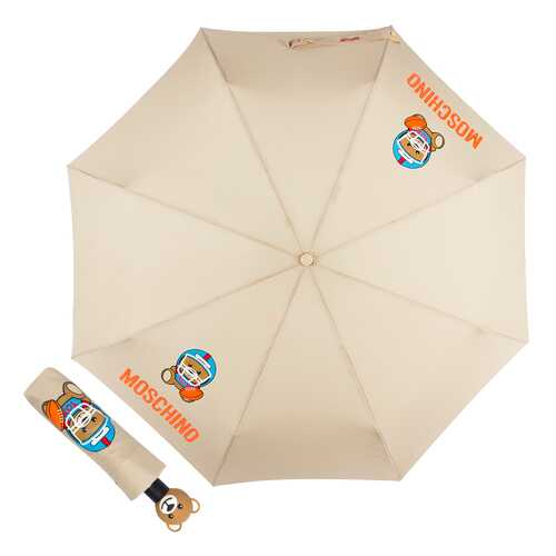 Зонт складной Moschino 8053-OCD US Football Bear Beige в FiNN FLARE
