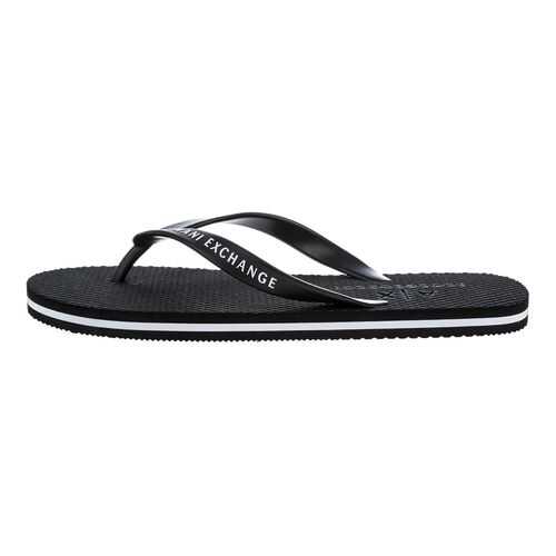 Шлепанцы мужские Armani Exchange XUQ001 XCC10 черные 41 IT в FiNN FLARE