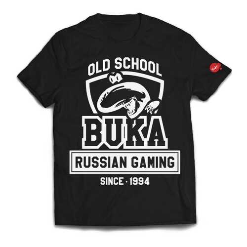 Футболка BUKA OLD SCHOOL черная M в FiNN FLARE