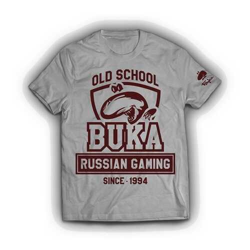 Футболка BUKA OLD SCHOOL серая XXXL в FiNN FLARE