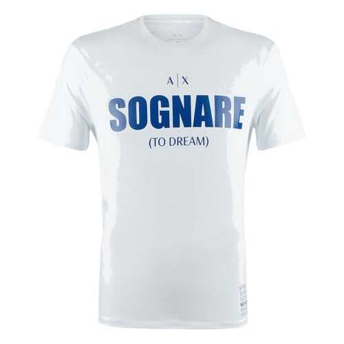 Футболка мужская Armani Exchange 3HZTAR ZJA5Z белая M в FiNN FLARE