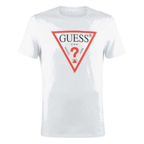 Футболка мужская Guess M0YI71-I3Z11 белая XXL в FiNN FLARE