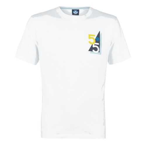 Футболка мужская North Sails 6925460101 белая XL в FiNN FLARE
