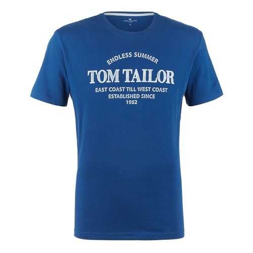 Футболка мужская TOM TAILOR 1021171 синяя XXL в FiNN FLARE