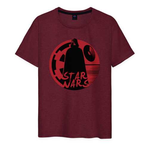 Футболка мужская ВсеМайки 1825823 бордовая XXS в FiNN FLARE