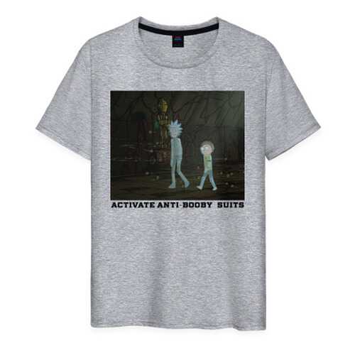 Футболка мужская ВсеМайки 1996851 серая M в FiNN FLARE