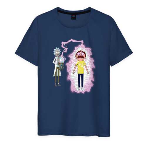 Футболка мужская ВсеМайки 2460797 синяя XL в FiNN FLARE