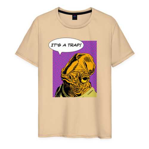 Футболка мужская ВсеМайки 2554961 бежевая XXXL в FiNN FLARE