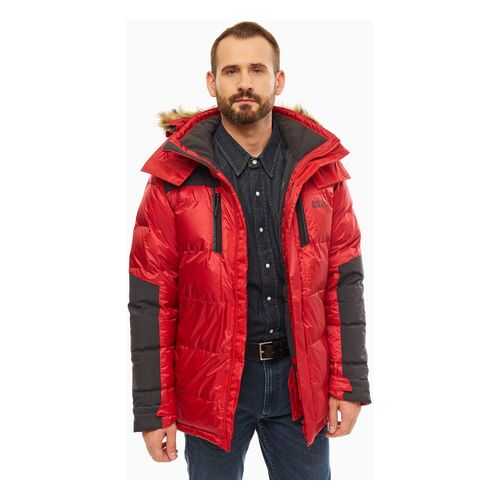 Пуховик мужской Jack Wolfskin красный в FiNN FLARE