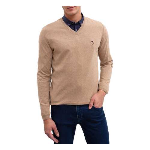 Пуловер мужской U.S. POLO Assn. G081SZ0TK0TD03-BSK9 бежевый XS в FiNN FLARE