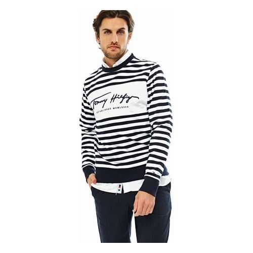 Свитшот мужской Tommy Hilfiger MW0MW14441 синий L в FiNN FLARE