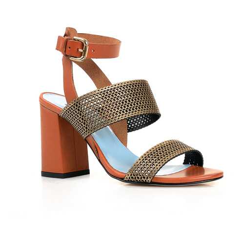 Босоножки женские Studio Pollini SA16408C0KTH420A коричневые 39 RU в FiNN FLARE