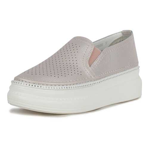 Слипоны женские Alessio Nesca K0611LC-2A розовые 40 RU в FiNN FLARE