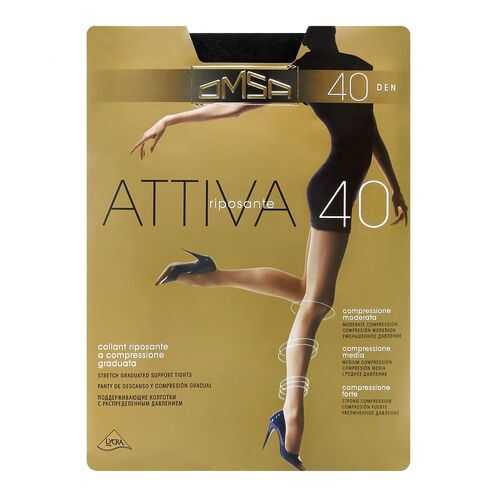 Колготки Omsa ATTIVA 40 / Nero (Черный) / 2 (S) в FiNN FLARE