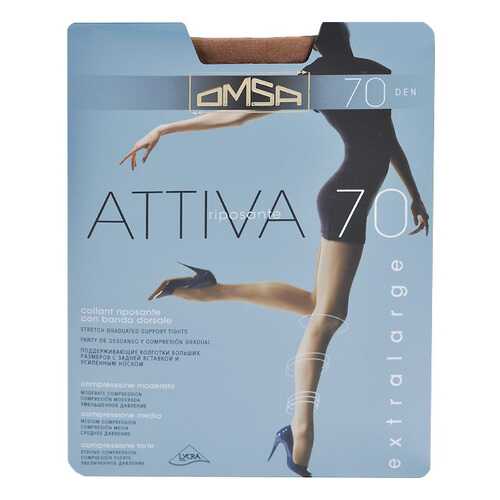 Колготки Omsa ATTIVA 70 XXL / Lola (Темный загар) / 6 (XXL) в FiNN FLARE