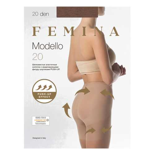 Колготки женские FEMINA MODELLO 20 легкий загар 4 (L) в FiNN FLARE