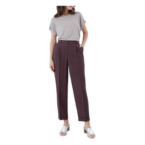 Брюки женские ZARINA 327214711 коричневые 52 в FiNN FLARE