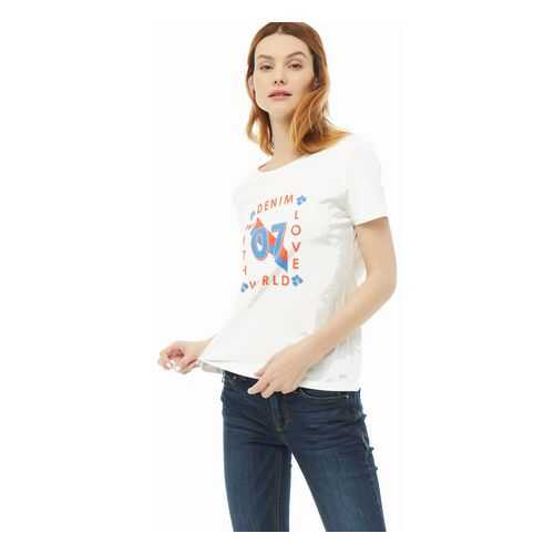 Футболка женская TOM TAILOR Denim 1016437-10332 белая XS в FiNN FLARE