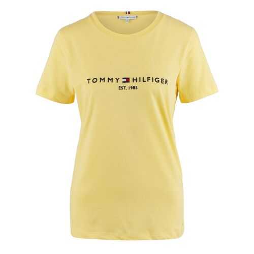 Футболка женская Tommy Hilfiger WW0WW26868 желтая XS в FiNN FLARE