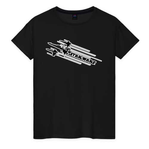 Футболка женская ВсеМайки 1689593 черная XXXL в FiNN FLARE