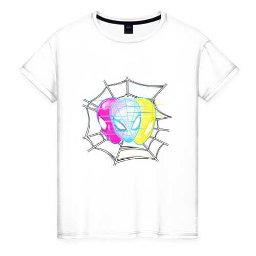 Футболка женская ВсеМайки 1845281 белая XXL в FiNN FLARE