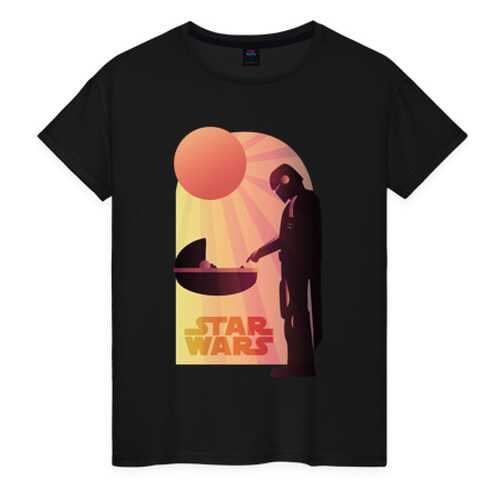 Футболка женская ВсеМайки 2147241 черная XXL в FiNN FLARE