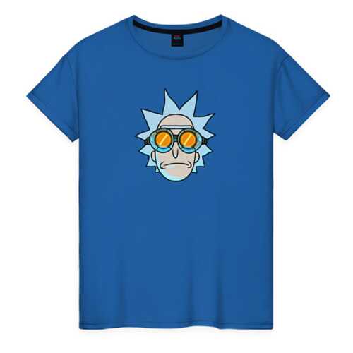Футболка женская ВсеМайки 2460927 синяя XL в FiNN FLARE