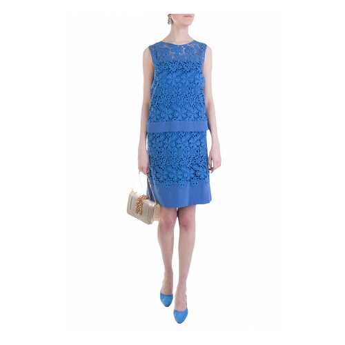 Платье женское Alberta Ferretti 80413 синее 48 IT в FiNN FLARE
