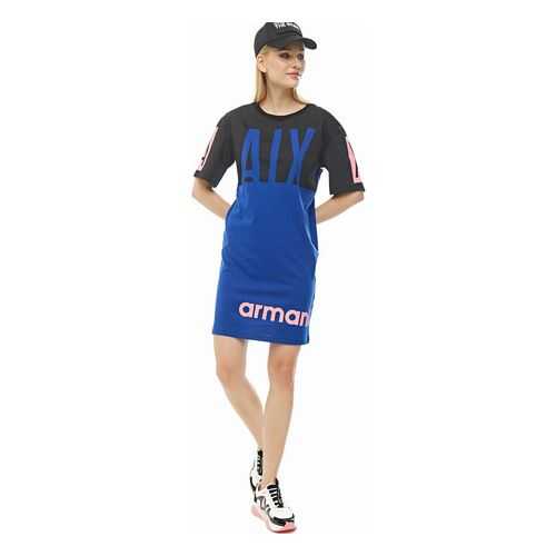 Платье женское Armani Exchange 3HYACM YJ85Z 6284 синее XS в FiNN FLARE