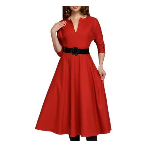 Платье женское D&M by 1001DRESS 0112001-01482RD красное S в FiNN FLARE
