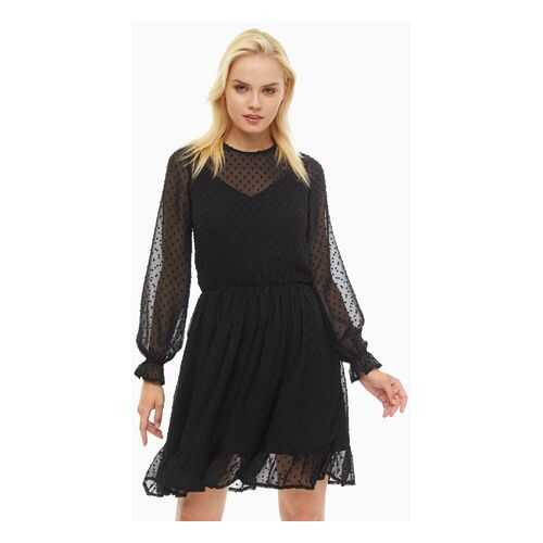 Платье женское D&M by 1001DRESS DM01643BK черное L в FiNN FLARE