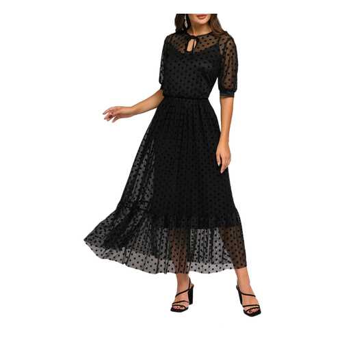Вечернее платье женское D&M by 1001DRESS DM01734BK черное M в FiNN FLARE