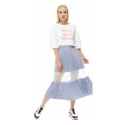 Юбка женская Armani Exchange 3HYN58 YNXNZ 8104 белая 8 IT в FiNN FLARE