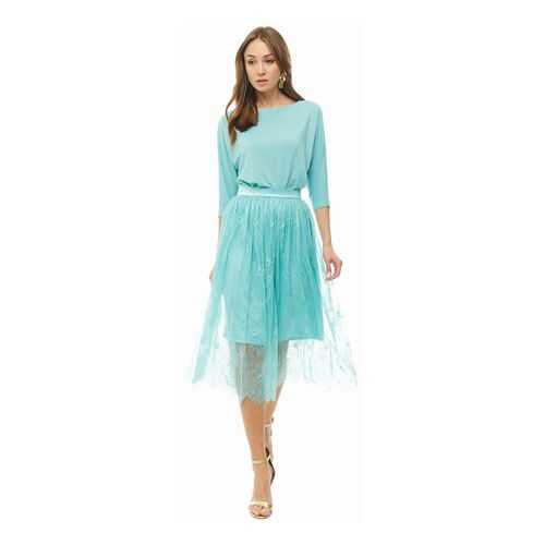 Юбка женская D&M by 1001DRESS DM01852MN голубая M в FiNN FLARE